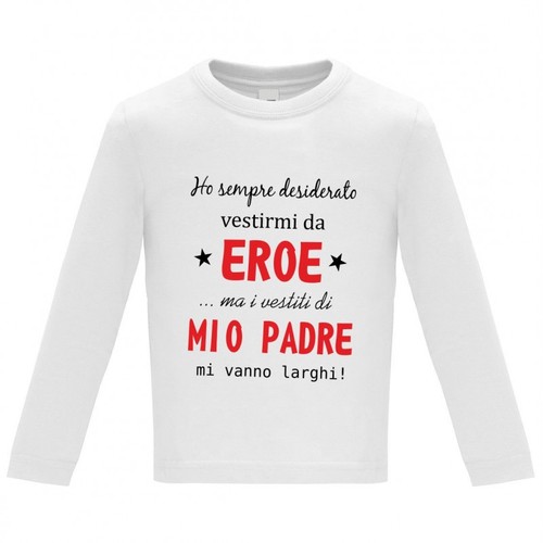 Maglietta manica lunga bimbo