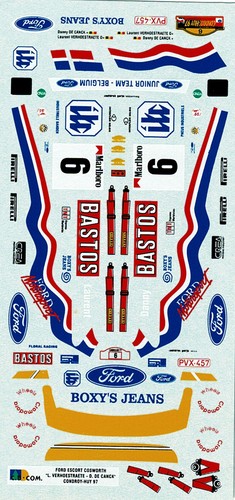 Decal ford escort - ford,