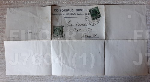 J7604 storia postale lettera - storia,
