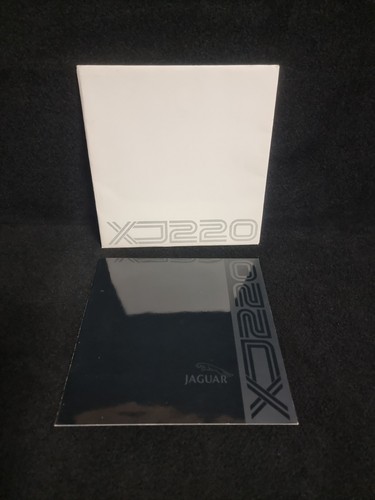 Brochure jaguar xj220 - xj220, mercato