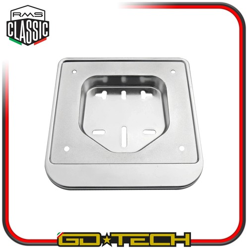 Porta targa cromato - porta, vespa