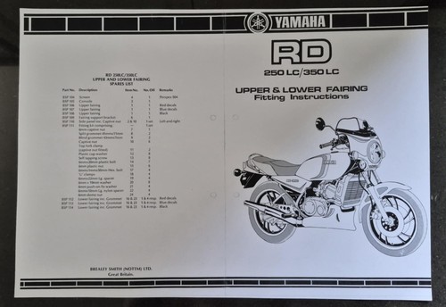 Yamaha rd350lc rd250lc 4l0 - rd350lc,