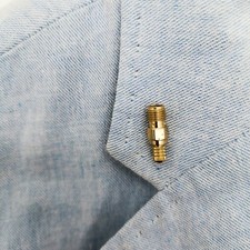 Ferma cravatta a catena / Spilla per giacca da uomo, fermacravatta, vintage, spi