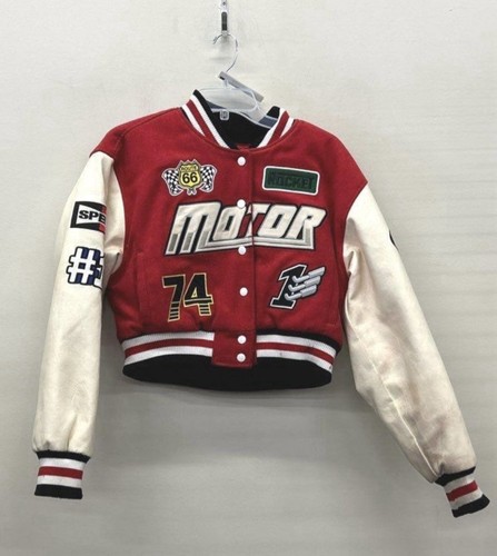 Giacca moto vintage red fox - red,