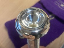 Wedge mouthpiece Pierobon C  for trumpet Silver