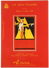 110a ASTA ITALPHIL: AUTOGRAFI