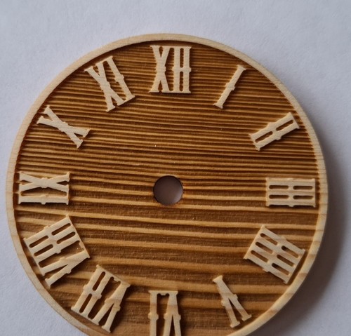 Quadrante antico legno 7cm - antico, per