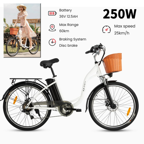 Bicicletta elettrica dyu - elettrica, 26"