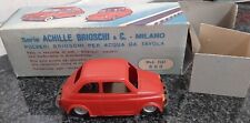 # INGAP # FIAT 500, ROSSO CORALLO, scala 1/32circa, plastica. SUPERMINT IN BOX 