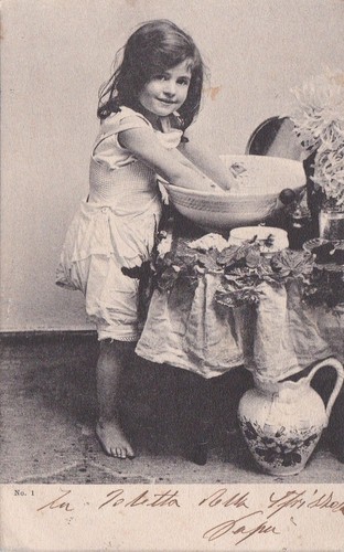 Girl doing housework - #,