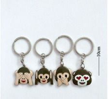 Scimmie Portachiavi in metallo