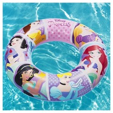 SALVAGENTE CIAMBELLA GONFIABILE PER BAMBINI CON GRAFICA PRINCIPESSE DISNEY Ø56CM