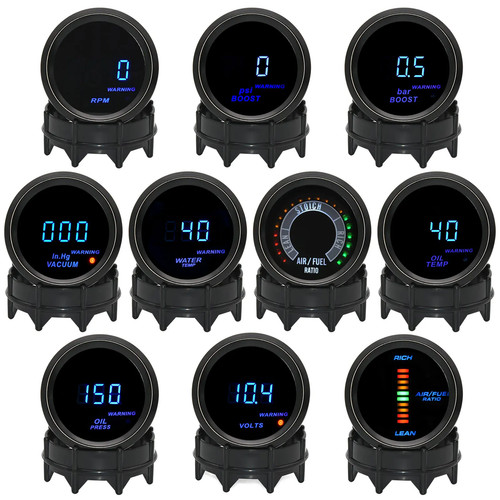 Tachimetro led digitale blu - tachimetro,