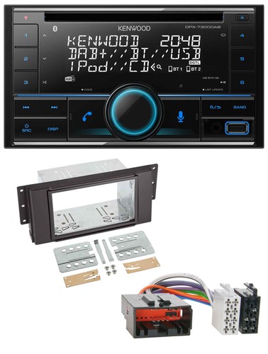 Kenwood 2din dab usb mp3 - kenwood, cd