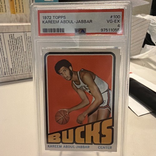 1972 topps 100 kareem - 1972,