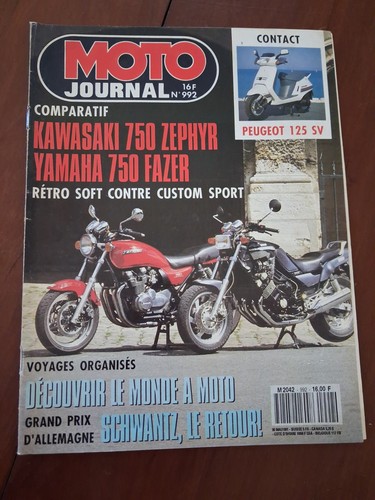 Moto journal 1991 - moto,