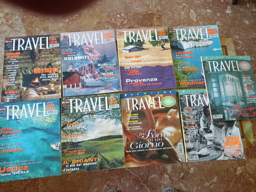 Lotto riviste travel - 9,