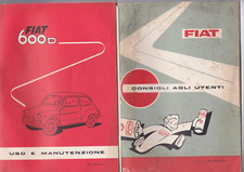 FIAT 600D libretti