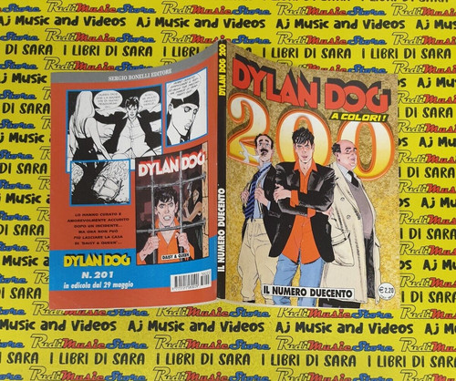 Fumetto comics dylan dog - dylan, 200