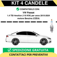 KIT 4 CANDELE per VW Passat