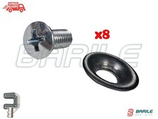 N°8 VITE + N°8 RONDELLA