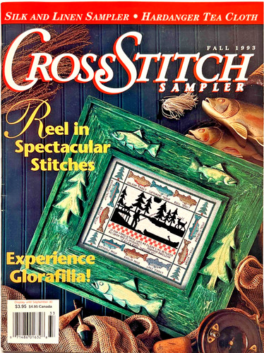 Cross stitch sampler silk - cross,