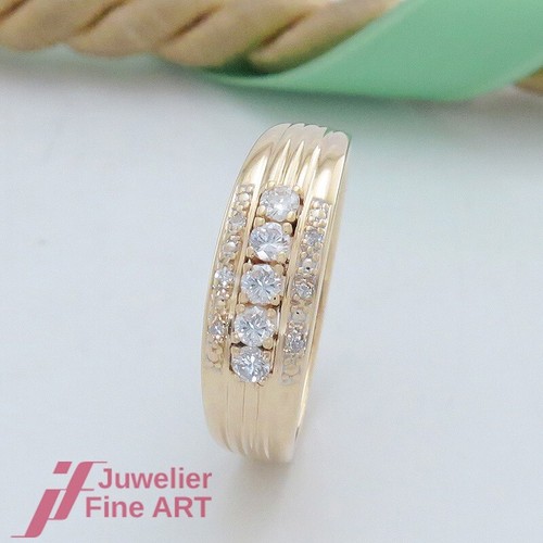 Anello brillante con - , 11