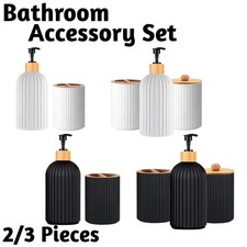Accessori bagno set 3 pezzi