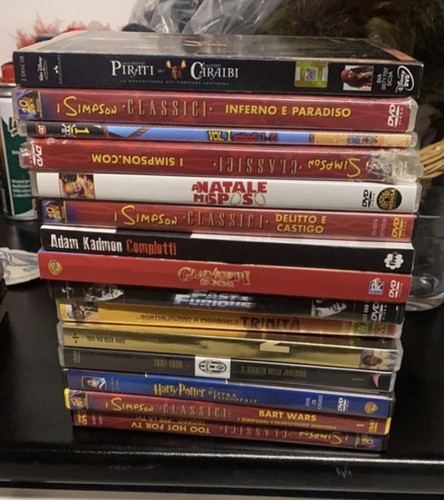 Vendo dvd blocco - in, singoli