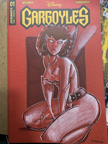 Gargoyles copertina schizzo - gargoyles, 1
