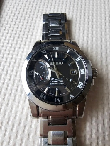 Orologio nero seiko premier - nero,