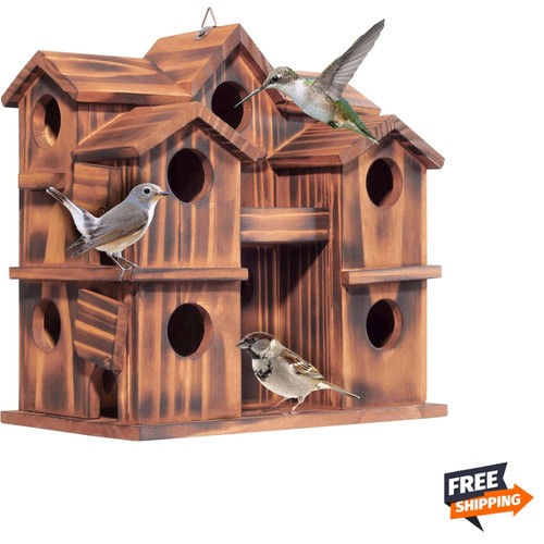 Casetta per uccellini legno - uccellini, in