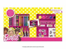 Barbie Valigetta Con Pastelli