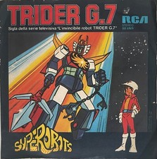 Trider G.7 Superobots "disco 45 giri"