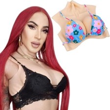 E CUP Pettorina Silicone Seno