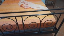 Vendo Letto Matrimoniale In Ferro Battuto Colore Nero 