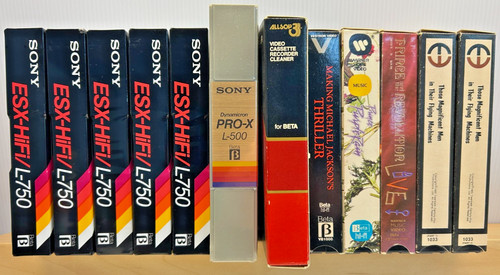 Betamax video tape - video,