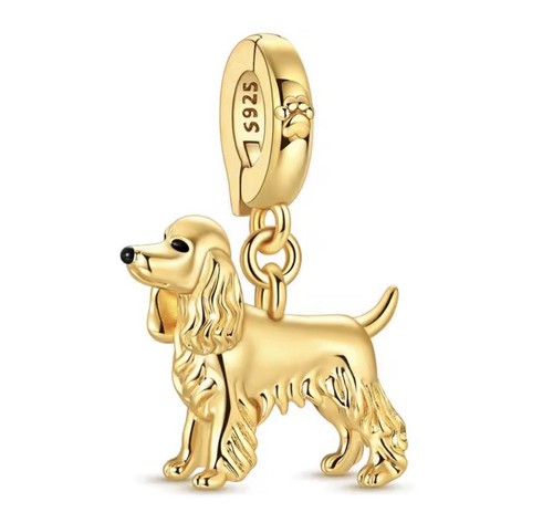 Ciondolo cane cocker spaniel - ciondolo,