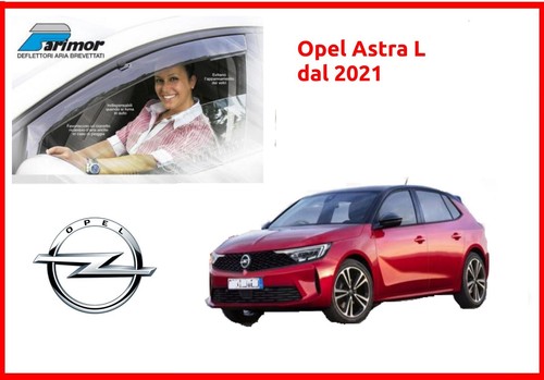 Deflettori aria per opel astra - deflettori,