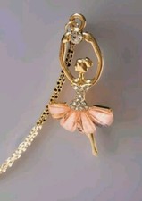 Ballerina in lega placcata oro