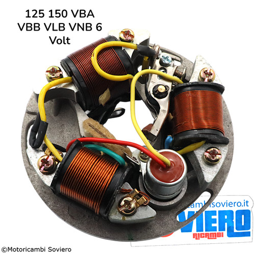 Magnete statore completo vespa - completo,