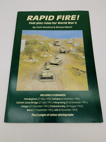 Rapid fire fast - fire!, rules