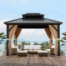 Hardtop patio gazebo outdoor - hardtop,