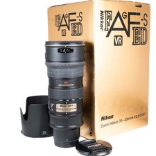 Nikon 70-200mm f2.8G obiettivo