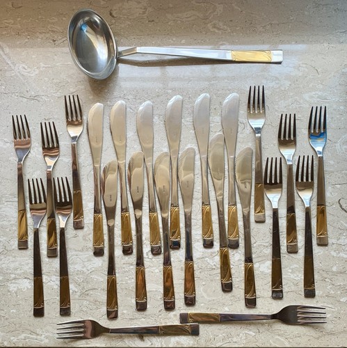 Set posate acciaio inox - posate,
