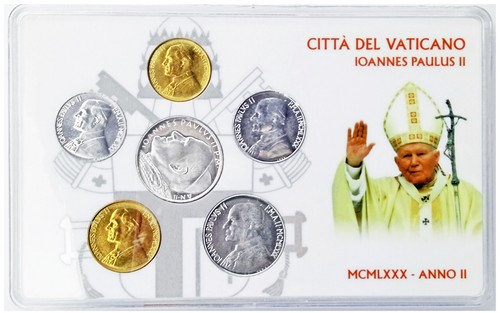 Vaticano 1980 kms lire - 1980,,