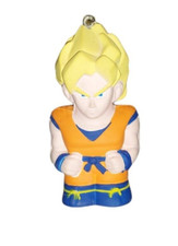 DRAGON BALL GOKU SUPER SAIYAN PORTACHIAVI OLD VINTAGE SPUGNA