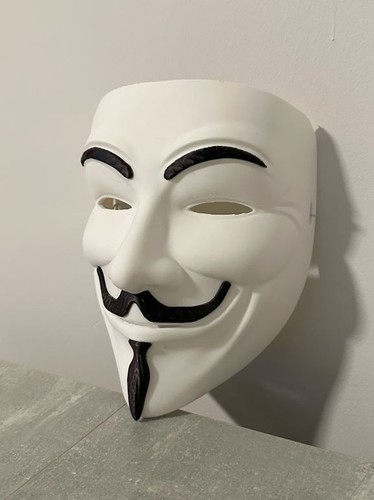 Maschera vendetta guy fawkes - vendetta,