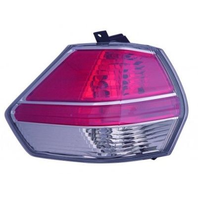 Fanale post senza esterno - sx,