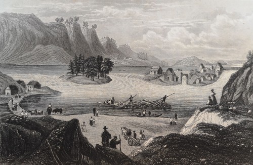 Incisione acciaio del - del, 1834